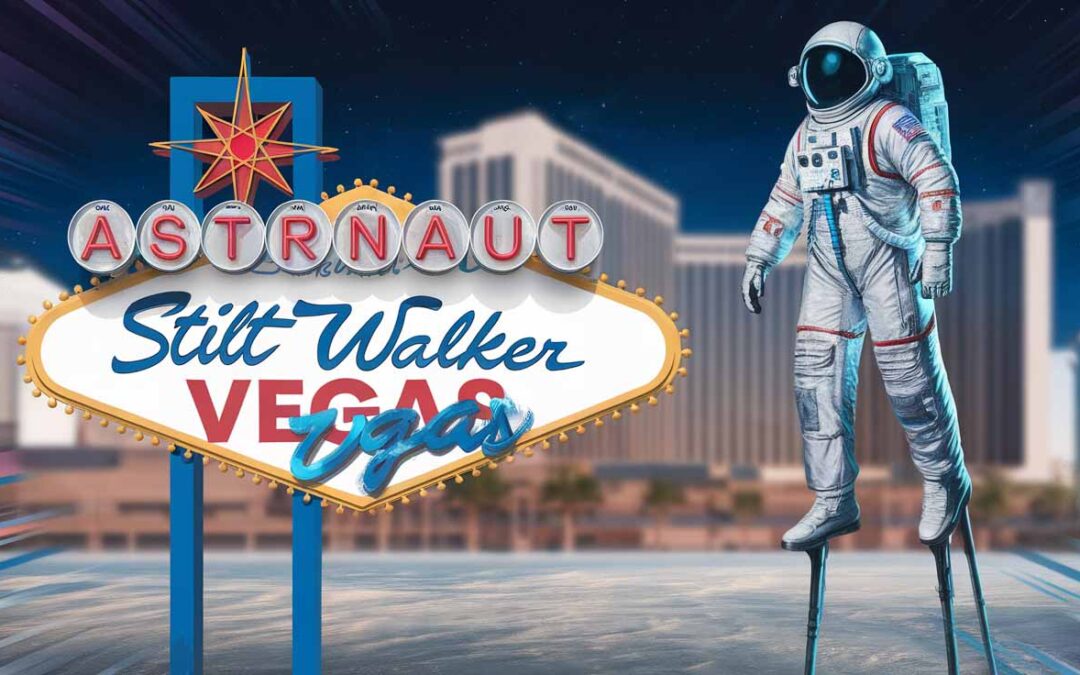 Astronaut Stilt Walker Entertainment in Las Vegas