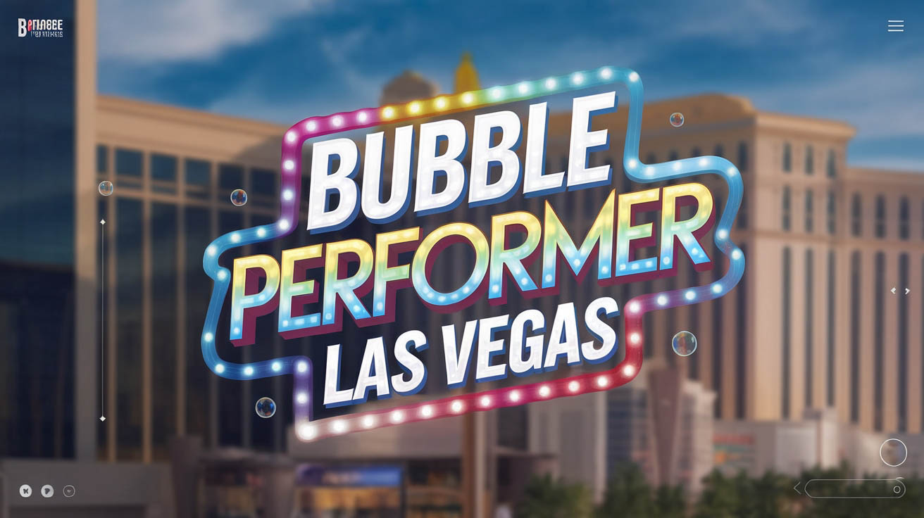 Bubble Performer in Las Vegas