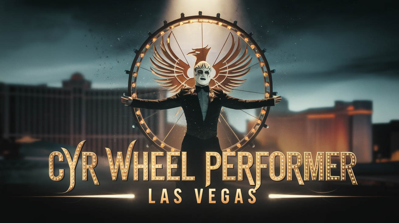 Cyr Wheel Performer in Las Vegas