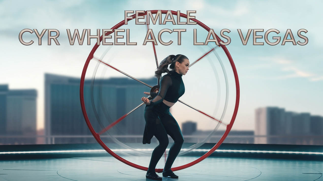 Female Cyr Wheel in Las Vegas