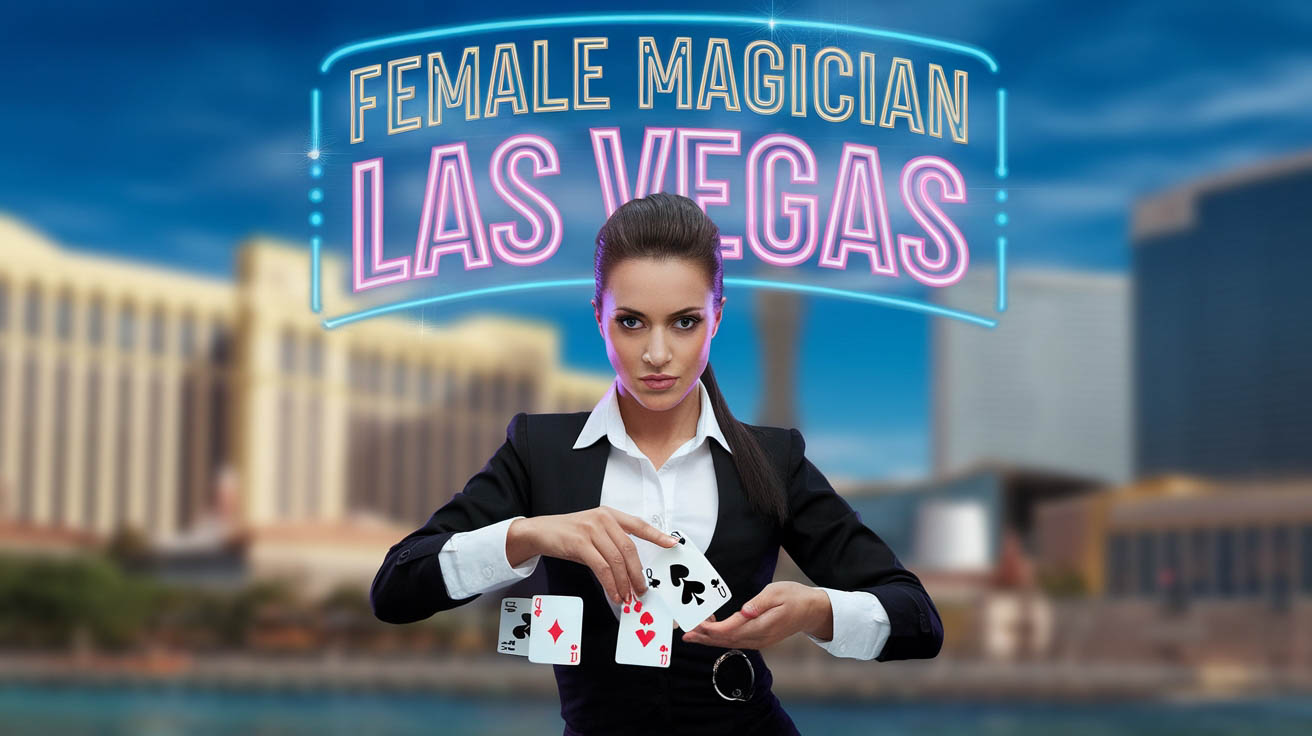 Female Magician in Las Vegas