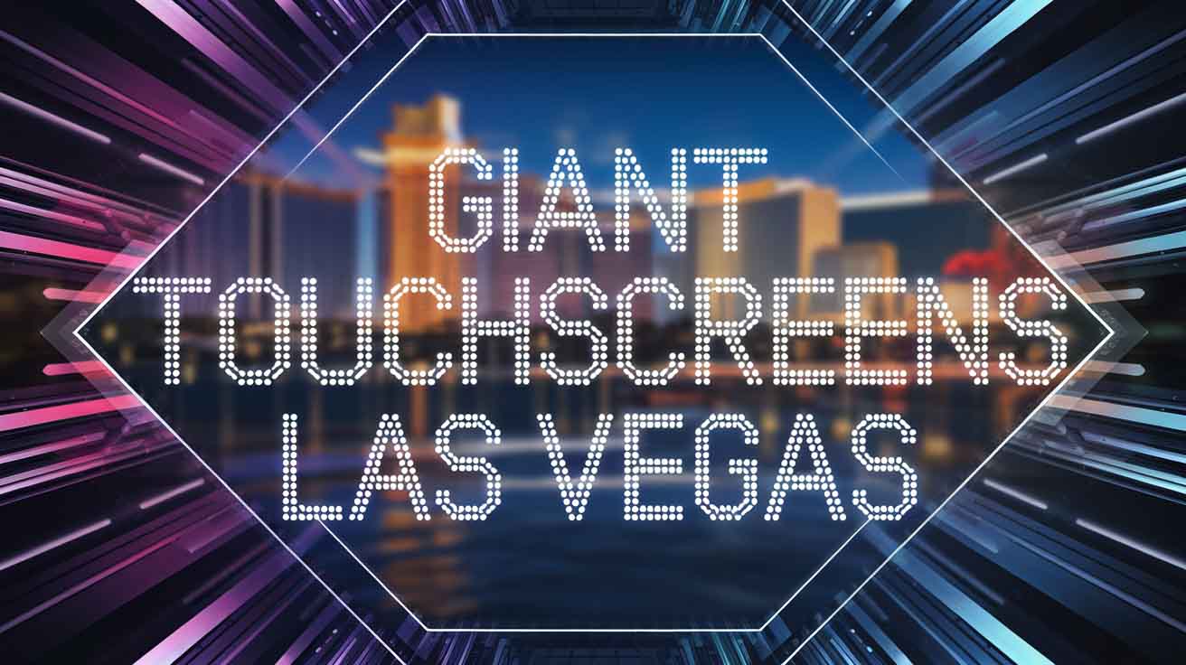 Giant Touchscreens in Las Vegas