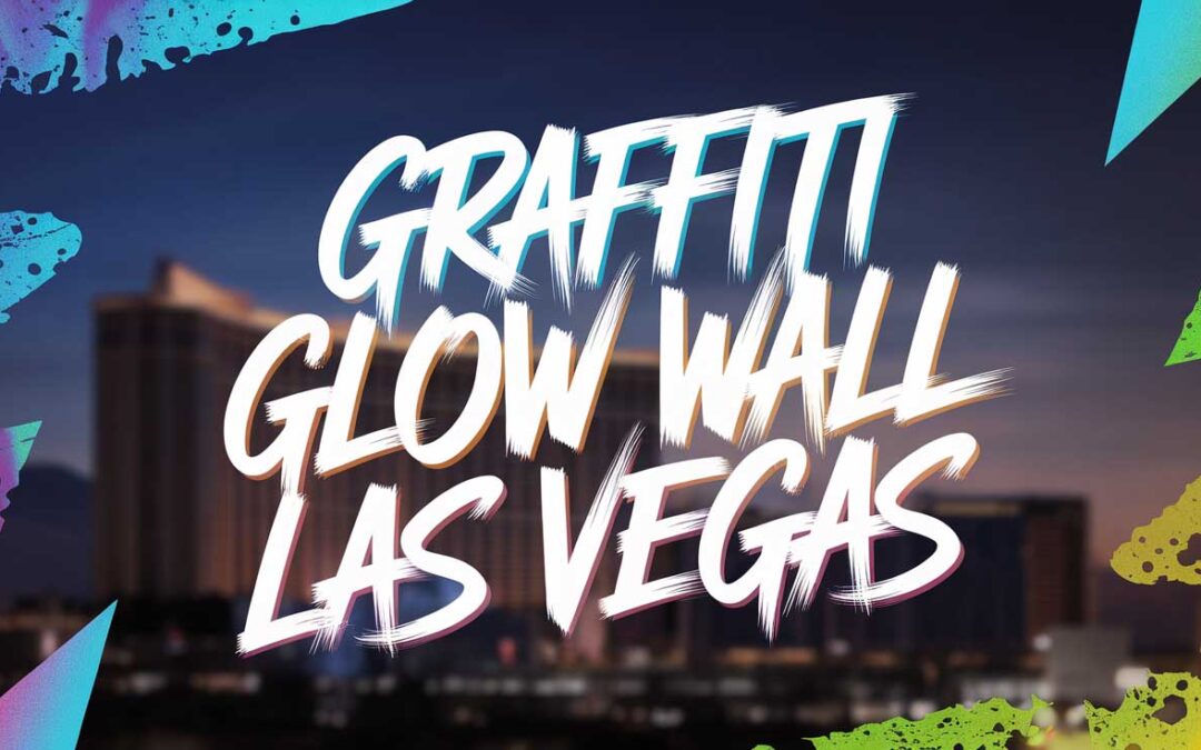 Graffiti Glow Wall in Las Vegas