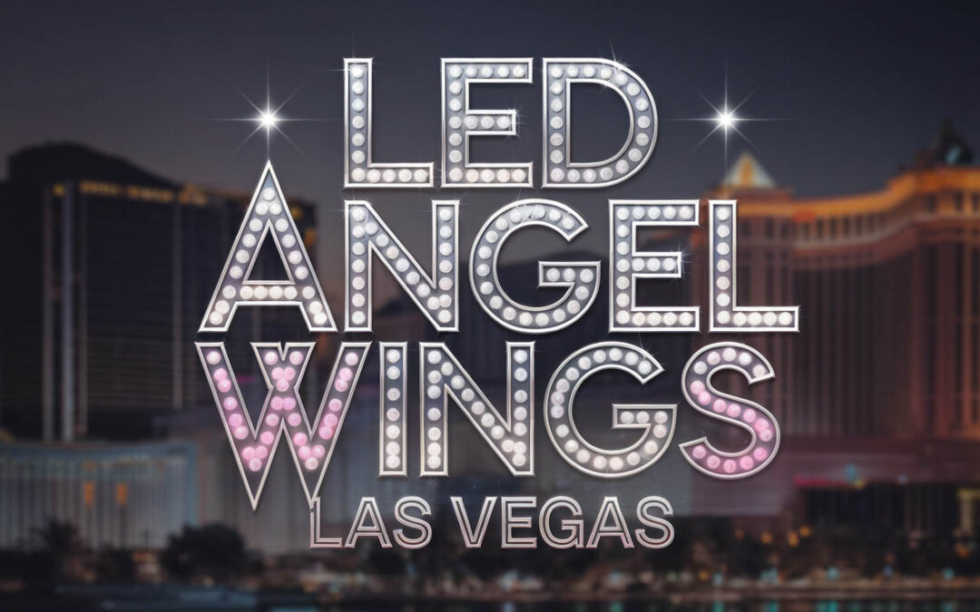 LED Angel Wings in Las Vegas