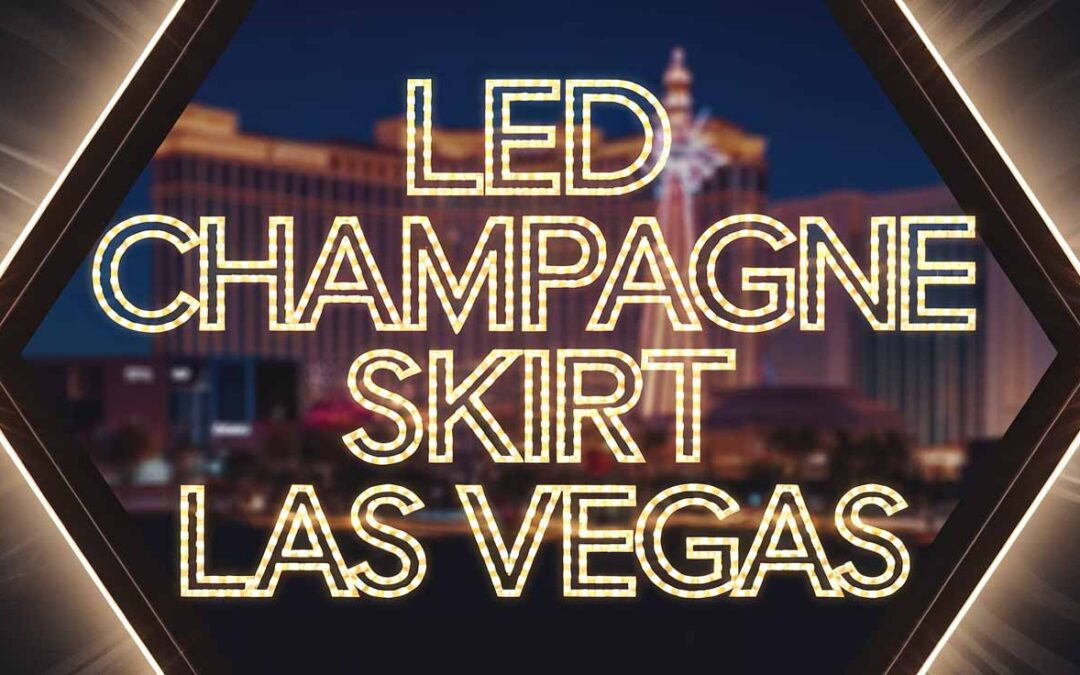 LED Champagne Skirt in Las Vegas