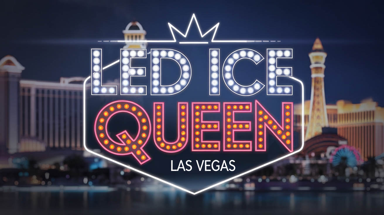 LED Ice Queen in Las Vegas