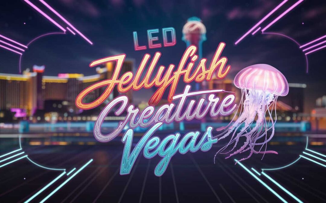 LED Jellyfish Creature in Las Vegas