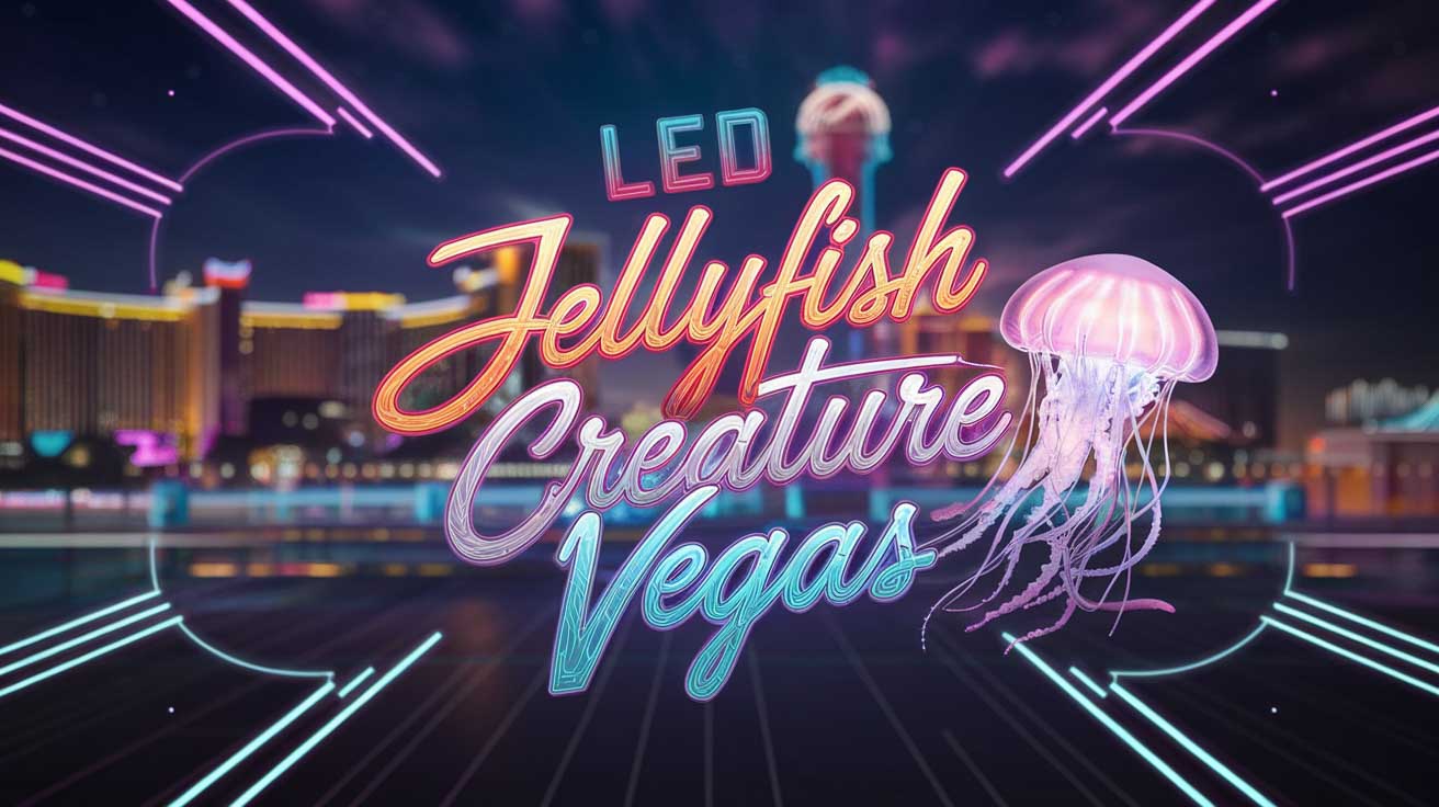 LED Jellyfish Creature in Las Vegas