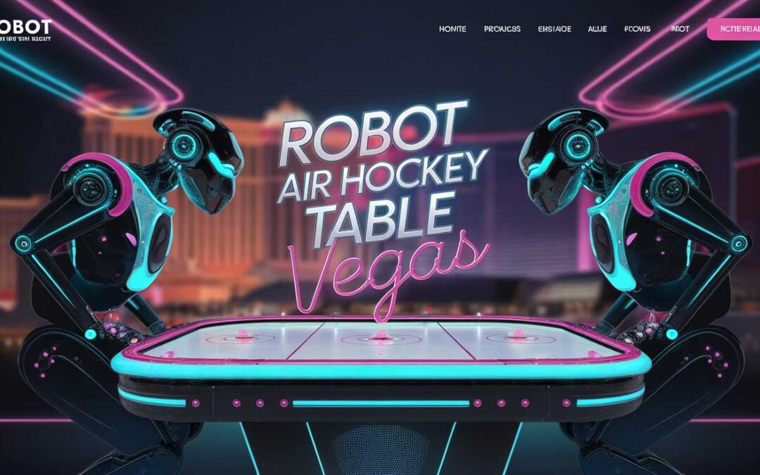 Robot Air Hockey Table in Las Vegas