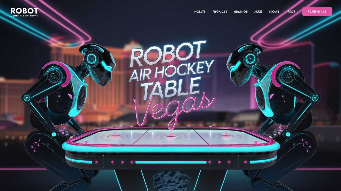 Robot Air Hockey Table in Las Vegas