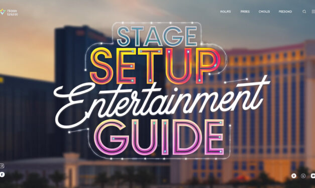 Stage Setup Guide for Las Vegas Corporate Entertainment