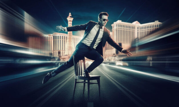 Vegas Chair Balancing in Las Vegas
