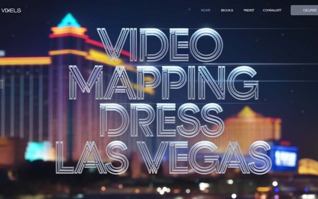 Video Mapping Dress in Las Vegas